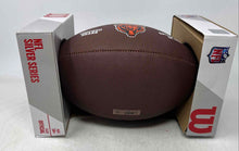 Load image into Gallery viewer, Wilson NFL Silver Series Chicago Bears Brown Football Ball Official Size

