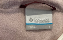 Load image into Gallery viewer, Columbia Womens Violet And Pink Colorblock Pockets Windbreaker Jacket Size S
