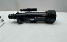 Load image into Gallery viewer, Celestron Model 21035 Black D70 F400 Scope Travel Telescope With Tripod In Case
