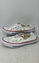 Load image into Gallery viewer, Converse Womens Chuck Taylor All Star Shoreline White Red Sneakers Shoes Size 5
