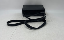 Load image into Gallery viewer, Zara Womens Black Leather Structured Top Handle Crossbody Purse
