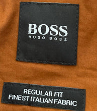 Load image into Gallery viewer, Hugo Boss Mens Brown Short Sleeve Regular Fit Collared Button-Up Shirt Size XL
