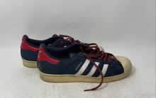 Load image into Gallery viewer, Adidas Mens Superstar Q16709 Blue Low Top Lace-Up Sneaker Shoes Size 10.5

