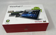 Load image into Gallery viewer, ViewSonic ViewPad 7 Black Large Screen Powered By Android Tablet Not Tested
