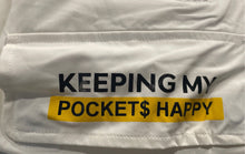 Load image into Gallery viewer, Fly Supply Mens White Elastic Waist Drawstring Sweatpants Size Medium
