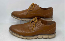 Load image into Gallery viewer, Jousen Mens Brown Leather Lace-Up Low Top Oxford Dress Shoes Size 10.5
