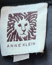 Load image into Gallery viewer, Anne Klein Womens Black Pleated Back-Zip A-Line Skirt No Size
