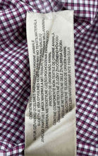 Load image into Gallery viewer, Authentic Burberry Brit Mens Red Gingham Cotton Long Sleeve Button-Up Shirt Sz S

