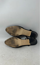 Load image into Gallery viewer, Marc Fisher Womens Laynie Black Cap Toe Slip-On Slingback Pump Heels Size 8 M

