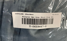 Load image into Gallery viewer, Wrangler Mens Gray Cotton Short Sleeve Collared Pockets Button-Up Shirt Size 3XL
