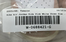 Load image into Gallery viewer, Nike Kids Air Jordan 1 Mid Pink White Leather Lace-Up Sneaker Shoes Size 6.5Y
