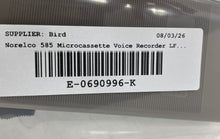 Load image into Gallery viewer, Norelco 585 Handheld LFH 0585/54 Microcassette Voice Recorder Player Untested
