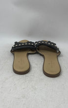 Load image into Gallery viewer, Kate Spade New York Womens Stasie Black Beige Leather Flat Slide Sandals Size 7M
