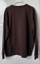 Load image into Gallery viewer, Zara Womens Brown Crew-Neck Long Sleeve Pullover Sweatshirt Size X-Large
