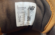 Load image into Gallery viewer, New Balance Mens 550 BB550WEA Brown Low Top Lace-Up Sneaker Shoes Size 7 D
