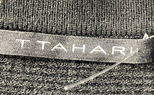 Load image into Gallery viewer, T Tahari Womens Black Dolman Sleeve Crew Neck Pullover Sweater Size Medium
