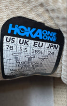 Load image into Gallery viewer, Hoka One One Womens Clifton 9 1127896-SSEG Beige Sneaker Shoes Size 7B
