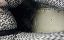Load image into Gallery viewer, Nike Mens Air Jordan 1 Retro Silver Gray Black Sneaker Shoes Size 13 No Insole
