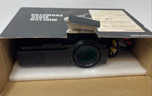 Load image into Gallery viewer, Tenker Model Q5 Black Home Theater HDMI Mini LCD Video Projector Not Tested
