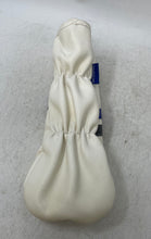 Load image into Gallery viewer, Lot Of Assorted 3-Pcs White Leather Fairway Wood And Driver Golf Club Head Cover
