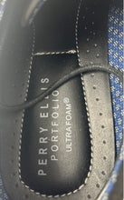 Load image into Gallery viewer, Perry Ellis Portfolio Mens Jackson 2 Black Ultra Foam Oxford Dress Shoes Sz 11.5
