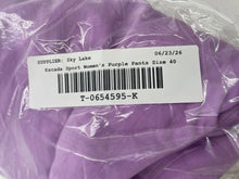 Load image into Gallery viewer, Authentic Escada Sport Womens Purple Flat Front Ankle Pants Size EUR 40

