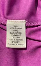 Load image into Gallery viewer, Nine West Womens Purple Sleeveless V-Neck Smocked Waist Mini Dress Sz XL w/ Tags
