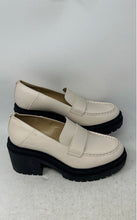 Load image into Gallery viewer, Michael Kors Womens Cream Black Leather Slip-On Loafers Shoes Size 7.5M
