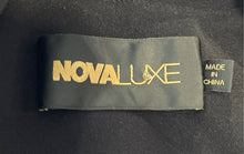 Load image into Gallery viewer, Nova Luxe Womens White Black Embellished Single-Breasted Two-Button Blazer Sz 3X

