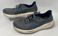 Load image into Gallery viewer, Asics Mens Gel-Cumulus 26 1011B894 Gray Green Lace-Up Sneaker Shoes Size 11
