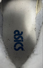 Load image into Gallery viewer, Asics Mens EX89 White Blue Leather Lace-Up Low Top Tennis Sneaker Shoes Size 11
