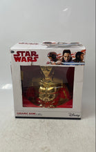 Load image into Gallery viewer, FAB NY Gold-Tone Engraved Star Wars C-3PO Ceramic Coin Bank With Box For Age 8+
