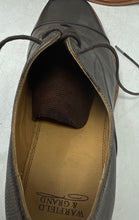 Load image into Gallery viewer, Warfield &amp; Grand Mens Logan Brown Leather Lace-Up Oxford Dress Shoes Size 11
