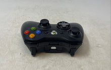 Load image into Gallery viewer, Microsoft Xbox 360 Black Wireless Video Game Handheld Controller
