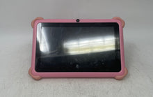 Load image into Gallery viewer, Trayoo Kids Pink 7 Inch Screen Tablet With Protective Case Stand Untested
