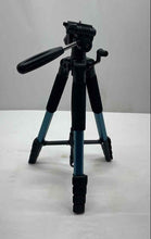 Load image into Gallery viewer, UEGOGO Blue Black Camera Tripod Stand With Detachable Head &amp; Phone Holder
