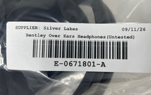 Load image into Gallery viewer, Bentley Black Wired Full Size Cushioned Over-Ear Headphones Untested
