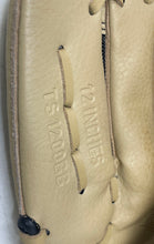 Load image into Gallery viewer, Adidas Boys Easy Close TS-1200BB Beige Black 5 Finger Baseball Glove Size 12"
