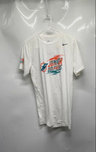 Load image into Gallery viewer, Nike Boys White Miami Junior Dolphins Pullover Football NFL T-Shirt Size S
