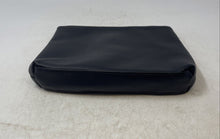 Load image into Gallery viewer, Lancome Paris Womens Black Pebble Textured Faux Leather Zip Top Makeup Bag

