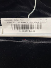 Load image into Gallery viewer, Tommy Hilfiger Womens Black High Waist Stretch Pull-On Ankle Leggings Size L
