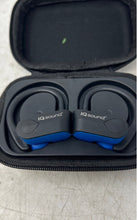 Load image into Gallery viewer, IQ Sound Model IQ-140TWS Black Wireless Earbuds With Charging Case Not Tested
