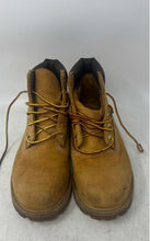Load image into Gallery viewer, Timberland Kids 6-Inch Premium Brown Waterproof Ankle Combat Boots Size 2
