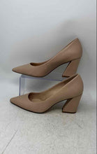 Load image into Gallery viewer, Charles David Womens Arsenal Beige Pointed Toe Slip-On Block Pump Heels Size 8M
