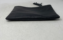 Load image into Gallery viewer, Unbranded Womens Black Pebbled Faux Leather Tassel Chain Strap Crossbody Purse
