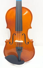 Load image into Gallery viewer, Brown 4-String Fingerboard Tapes Acoustic Violin In Black Case
