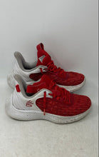 Load image into Gallery viewer, Under Armour Unisex Curry Flow 9 Team Red White Sneaker Shoes Size M 6 W 7.5
