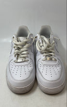 Load image into Gallery viewer, Nike Mens Air Force 1 07 White Leather Lace-Up Low Top Sneakers Shoes Size 11
