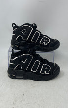 Load image into Gallery viewer, Nike Kids Air More Uptempo DA8574-002 Black Lace-Up Sneaker Shoes Size 2.5Y
