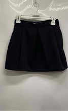 Load image into Gallery viewer, Zara Womens Black Regular Fit Side Zipper Short Pleated Skirt Size S

